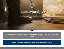 Tablet Screenshot of guestworship.org